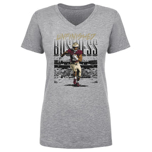 Trey Benson Women's V-Neck T-Shirt | 500 LEVEL